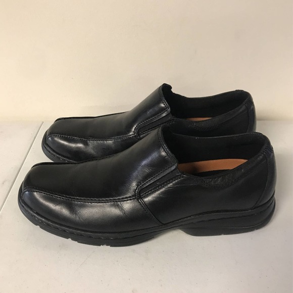 Dunham Mens Size 10D Blair Slip-On Shoes, Black - Picture 4 of 7